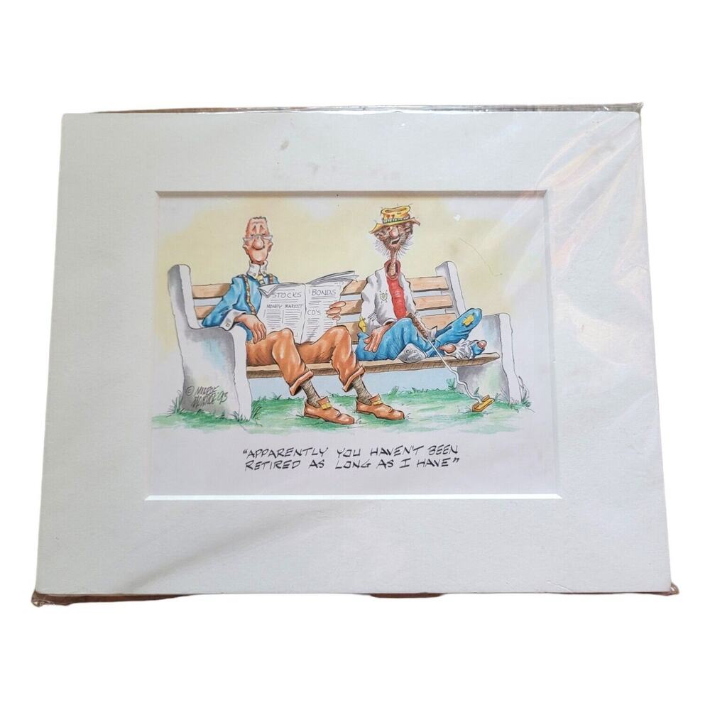 VTG Bill Monroe "Apparently You Haven't Been Retired As Long As I Have" Signed